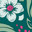 Peninsula Green Multi Floral