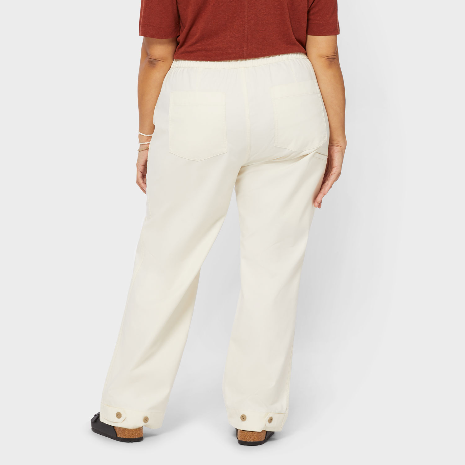 Women's Plus Dobby Pull-On Pants