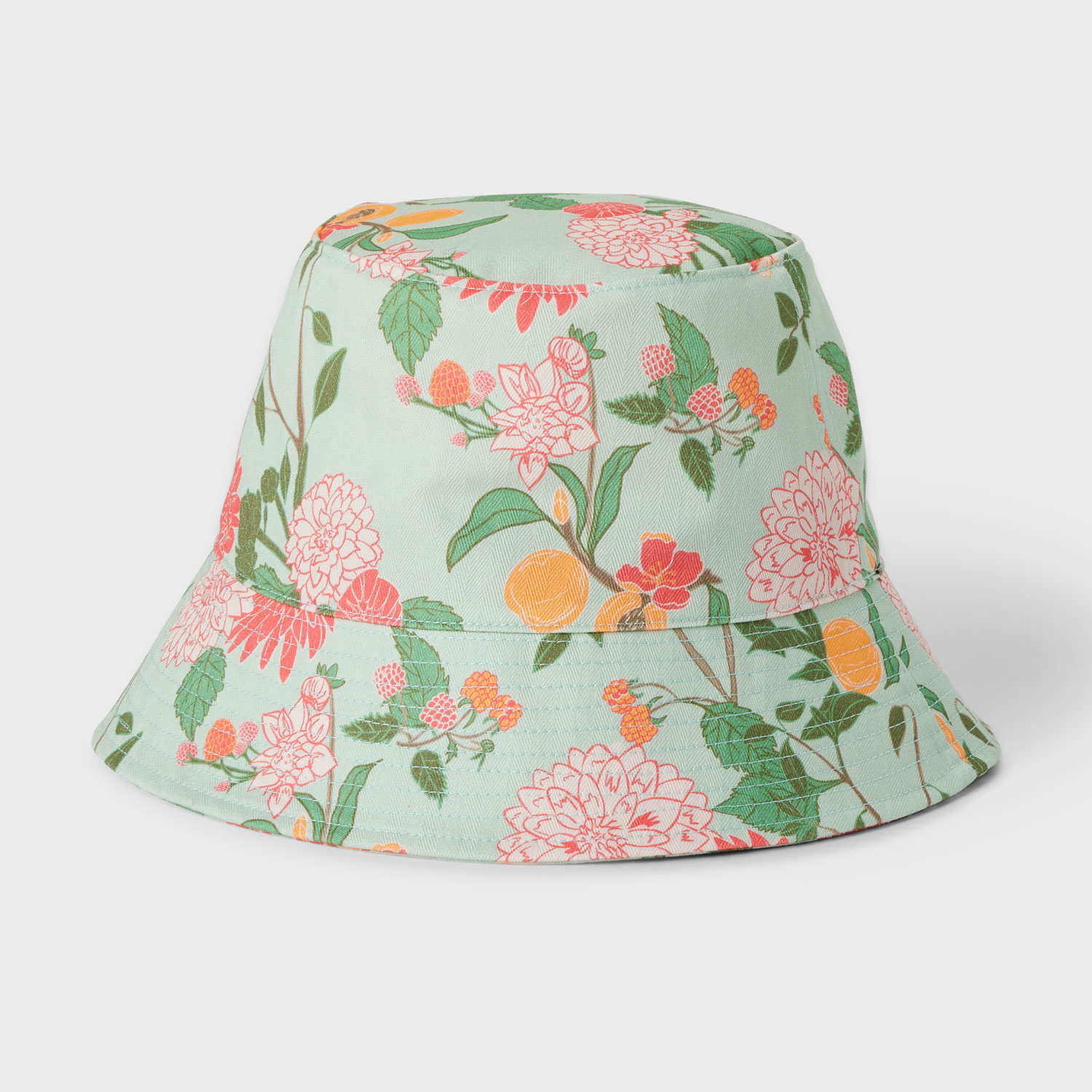 Women's Cotton Twill Pattern Bucket Hat