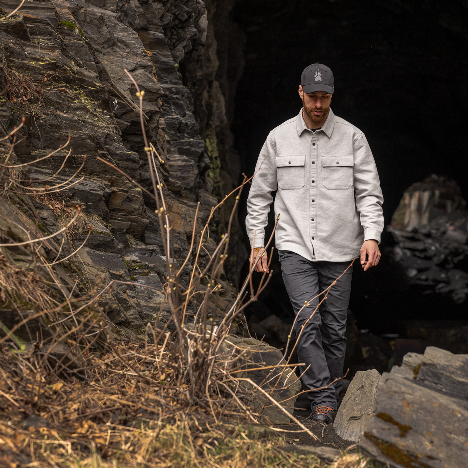 Men's AKHG Crosshaul Standard Fit Overshirt