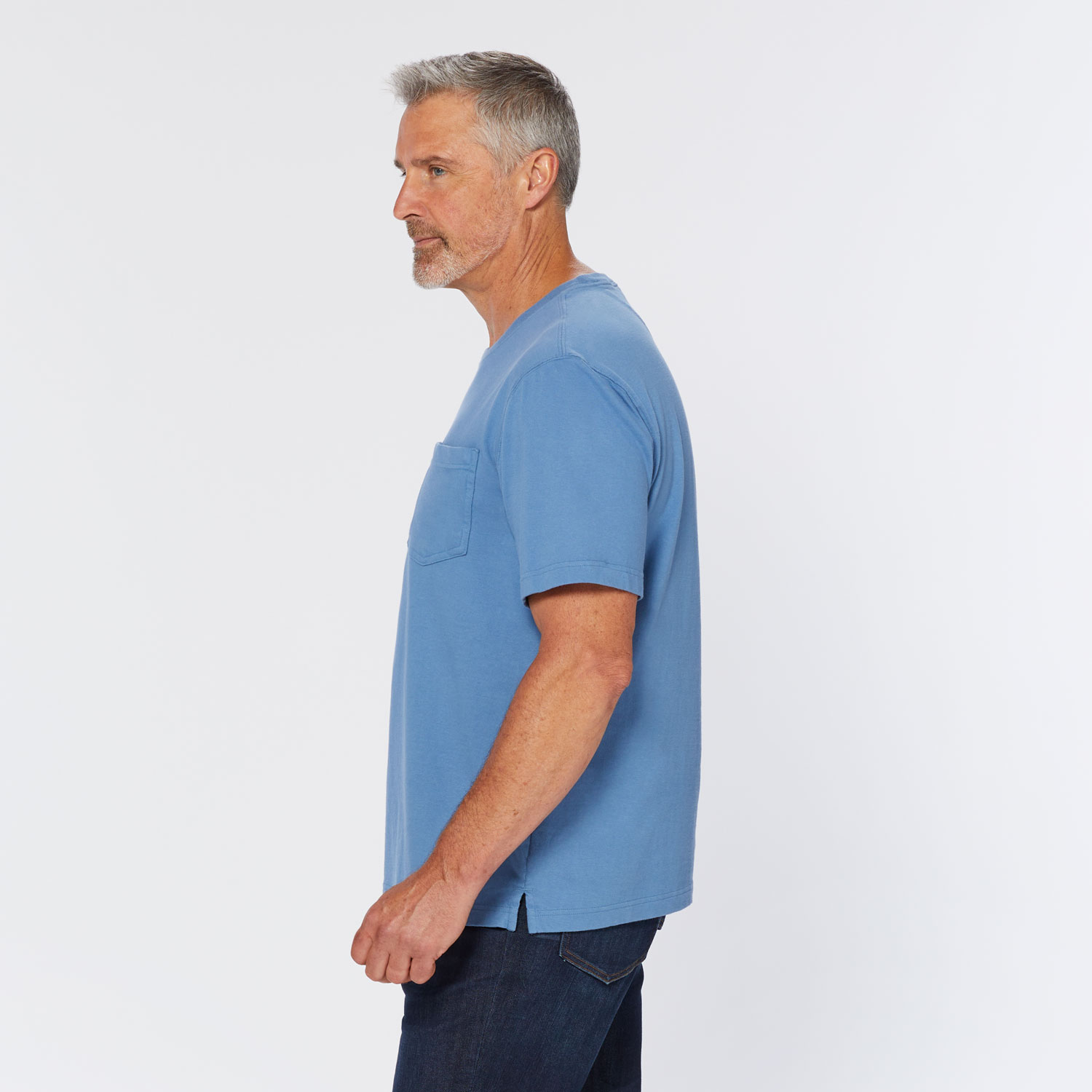 Men's Un-Longtail T Standard Fit Short Sleeve Pocket Crew