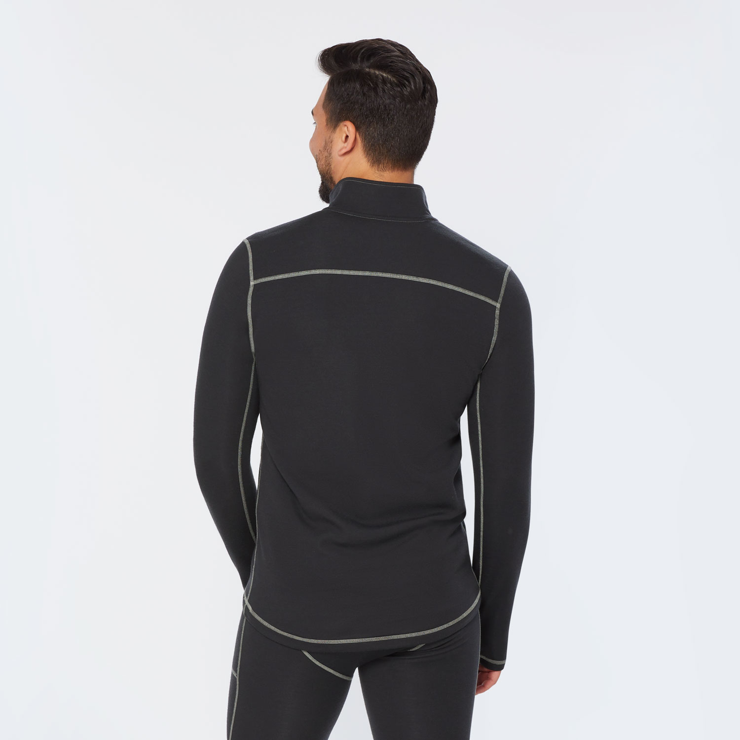Men's Wickerino Wool Base Layer 1/4 Zip