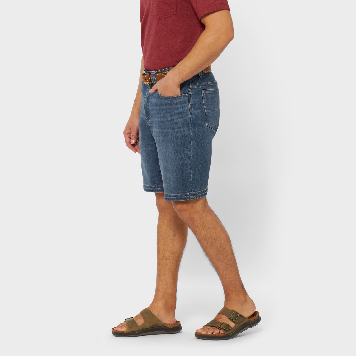 Men's Ballroom Double Flex Denim Relaxed Fit 11" Shorts