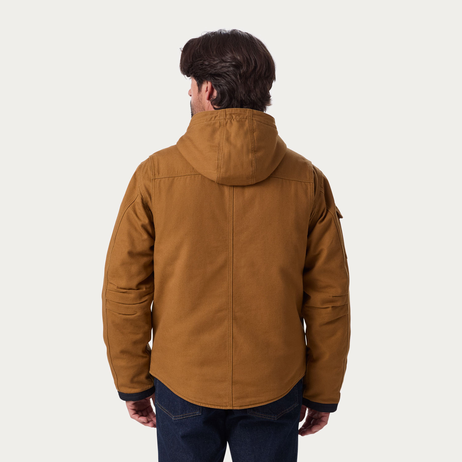 Men's Superior Fire Hose Hooded Jacket