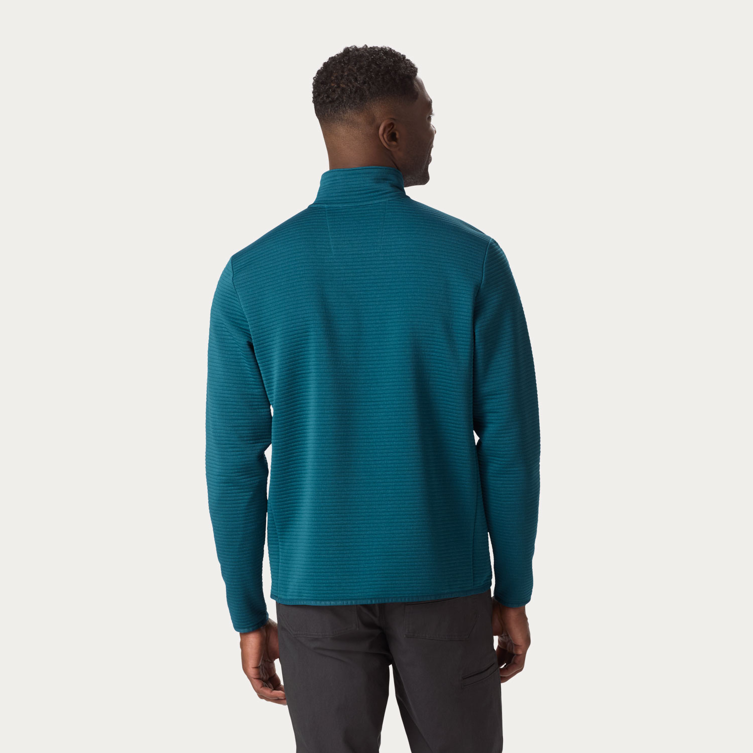 Men's AKHG Blackburn Standard Fit 1/4 Zip Mock