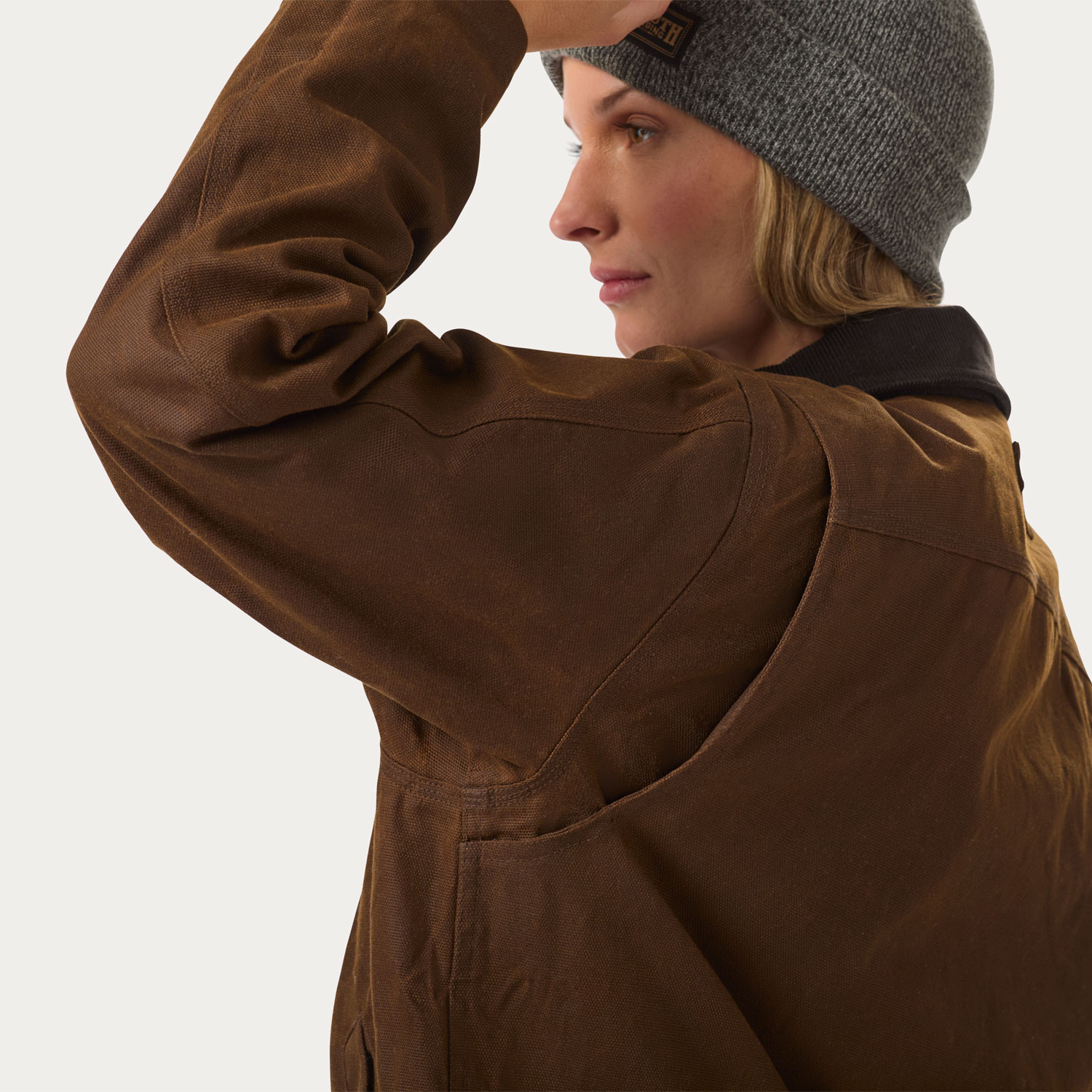 Women's Waxed Fire Hose Jacket