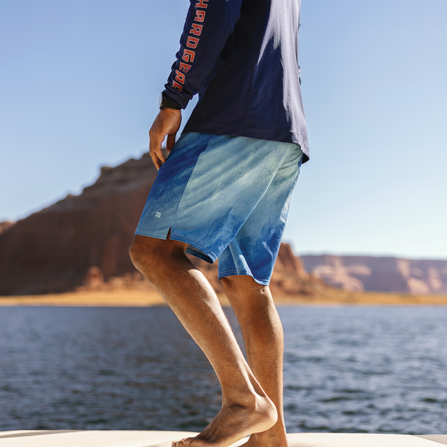 Men's AKHG Lost Lake 11" Swim Board Shorts