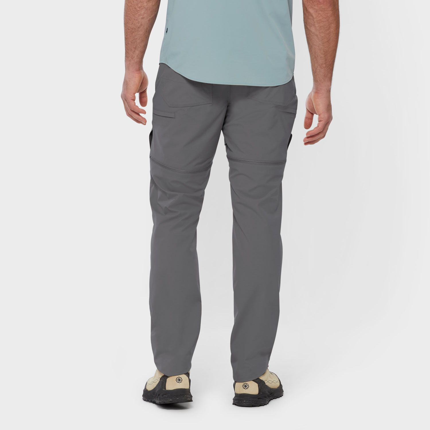 Men's AKHG AlpineFlex Standard Fit Zip-Off Pants