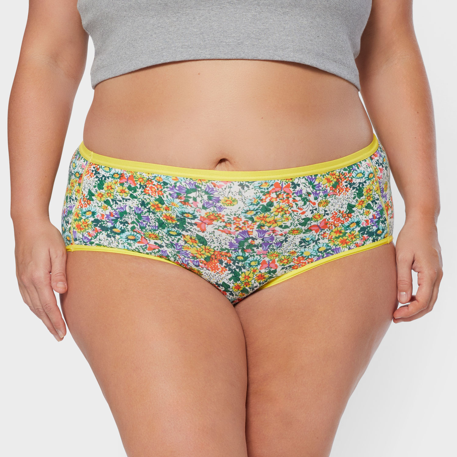 Women's Plus Free Range Organic Cotton Briefs 3-Pack