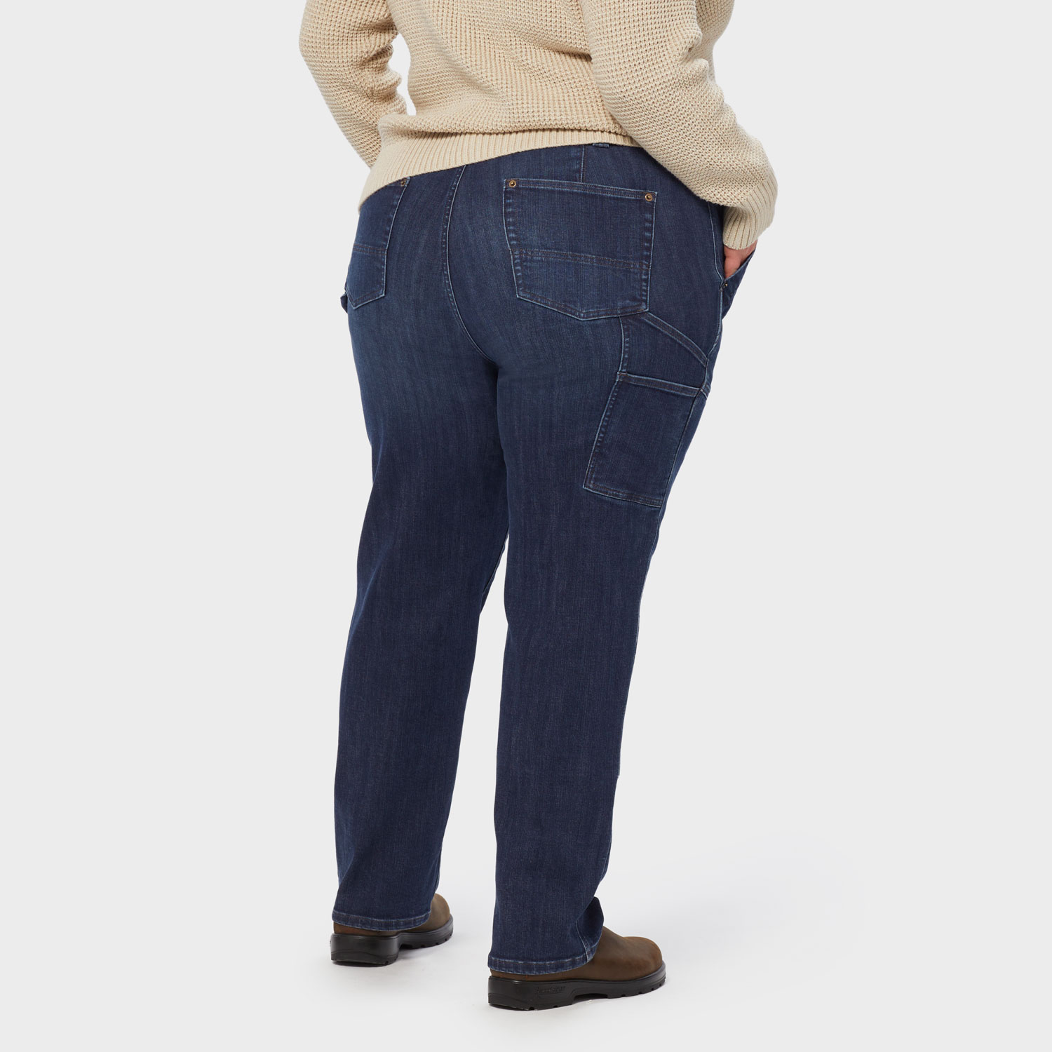Women's Plus Double Flex Denim Straight Leg Jeans