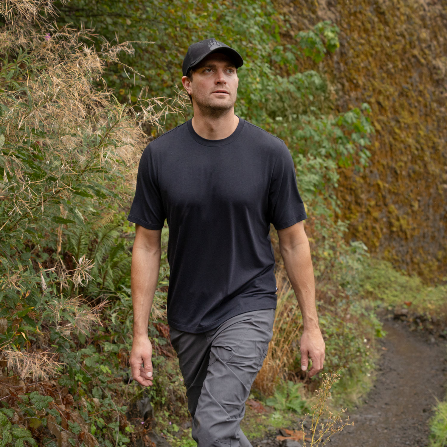 Men's AKHG Renew Bamboo Short Sleeve Crew