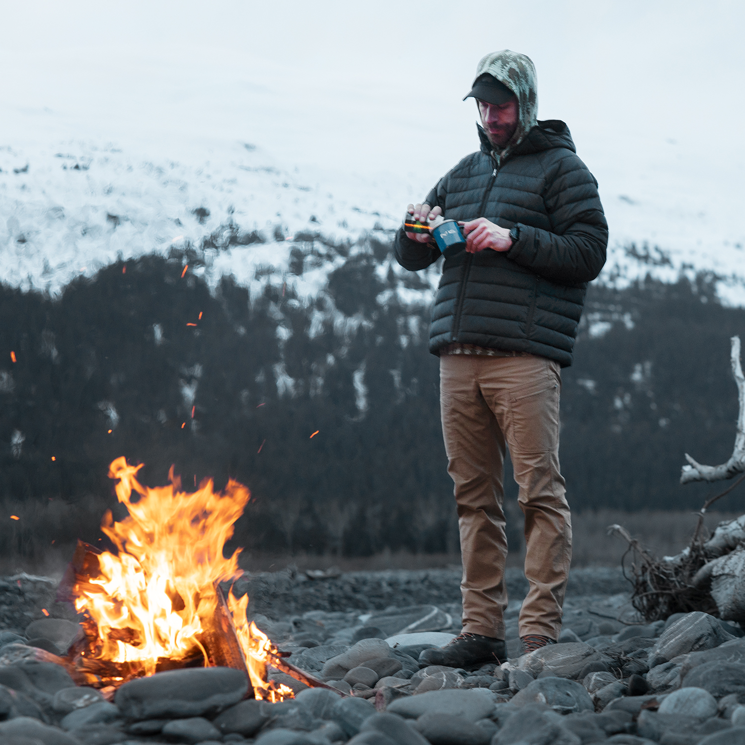 Men's AKHG Puffin Hooded Jacket