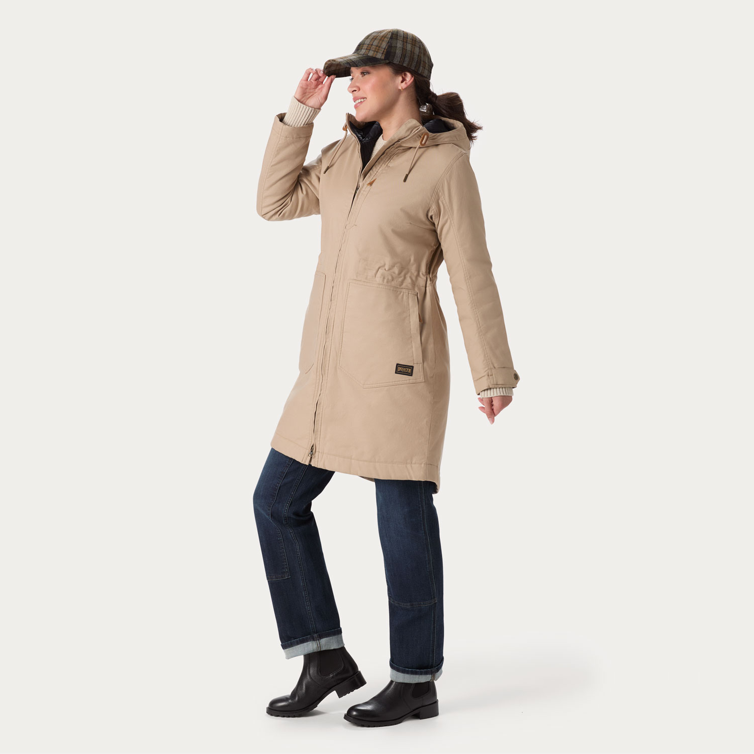 Women's Fire Hose Lightweight Insulated Coat