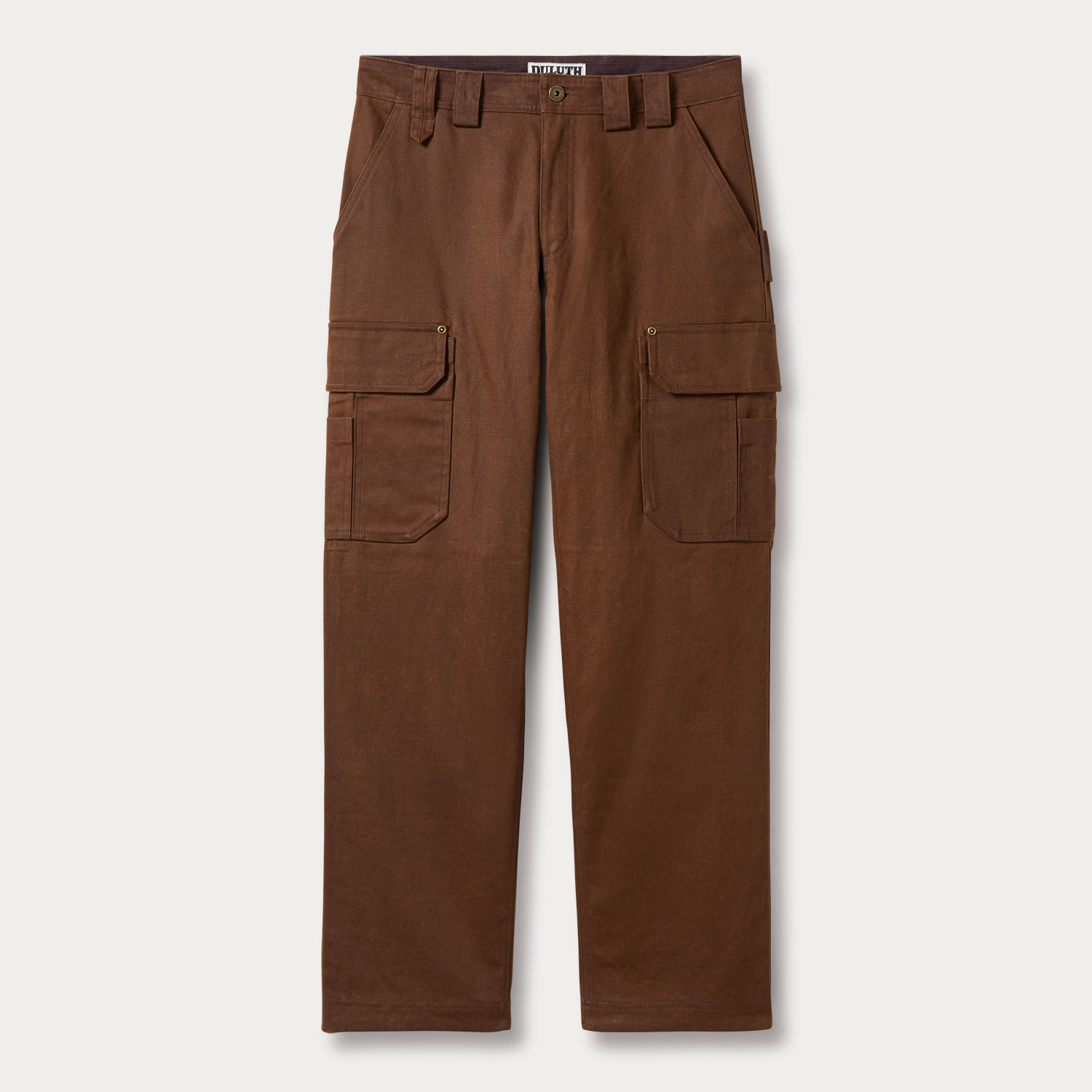 Men's Waxed Fire Hose Relaxed Fit Cargo Work Pants