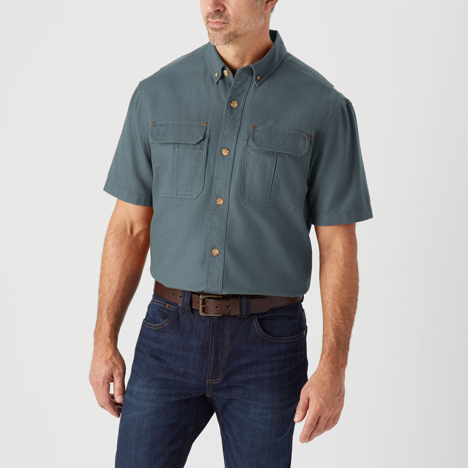 Men's Free Swingin' Fire Hose Short Sleeve Shirt