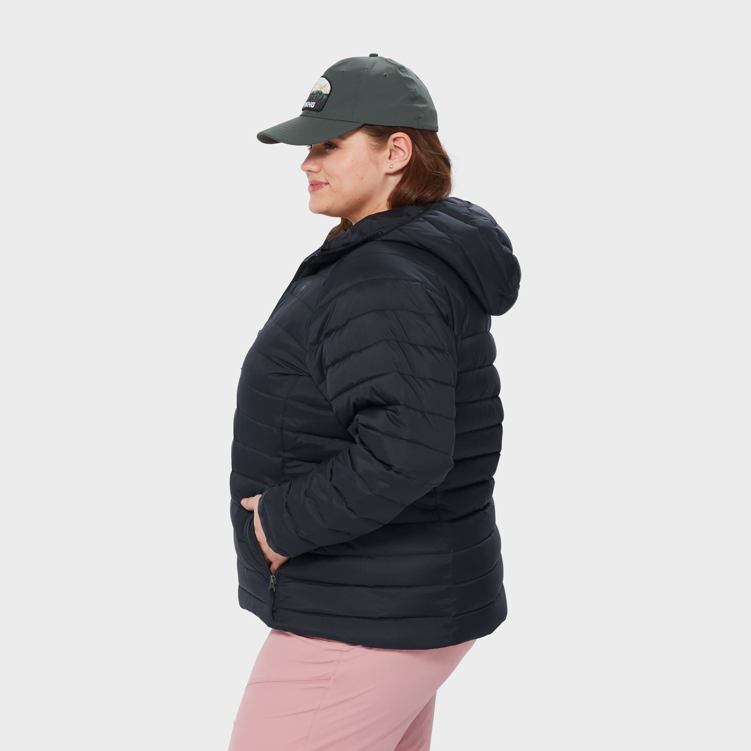 Women's Plus AKHG Puffin Hooded Jacket