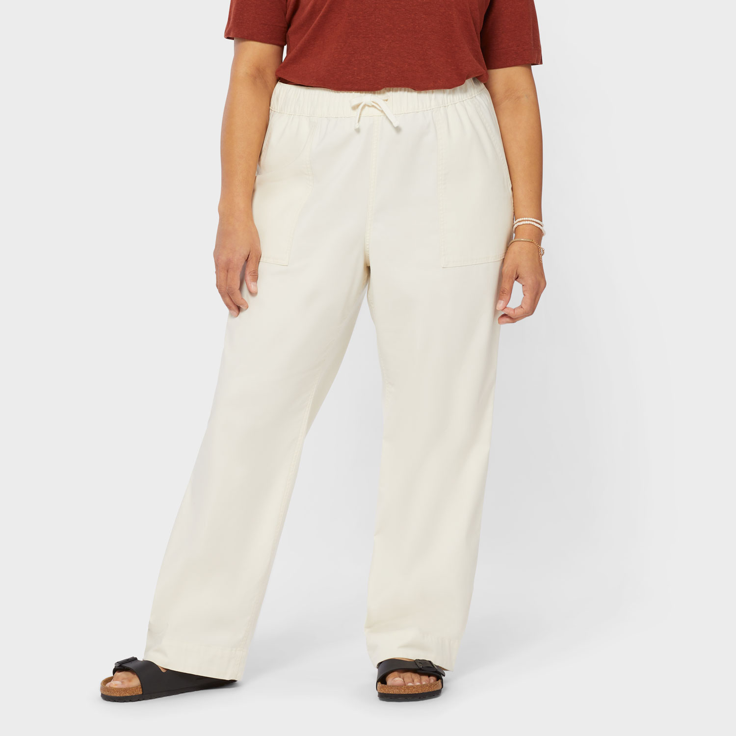 Women's Plus Dobby Pull-On Pants