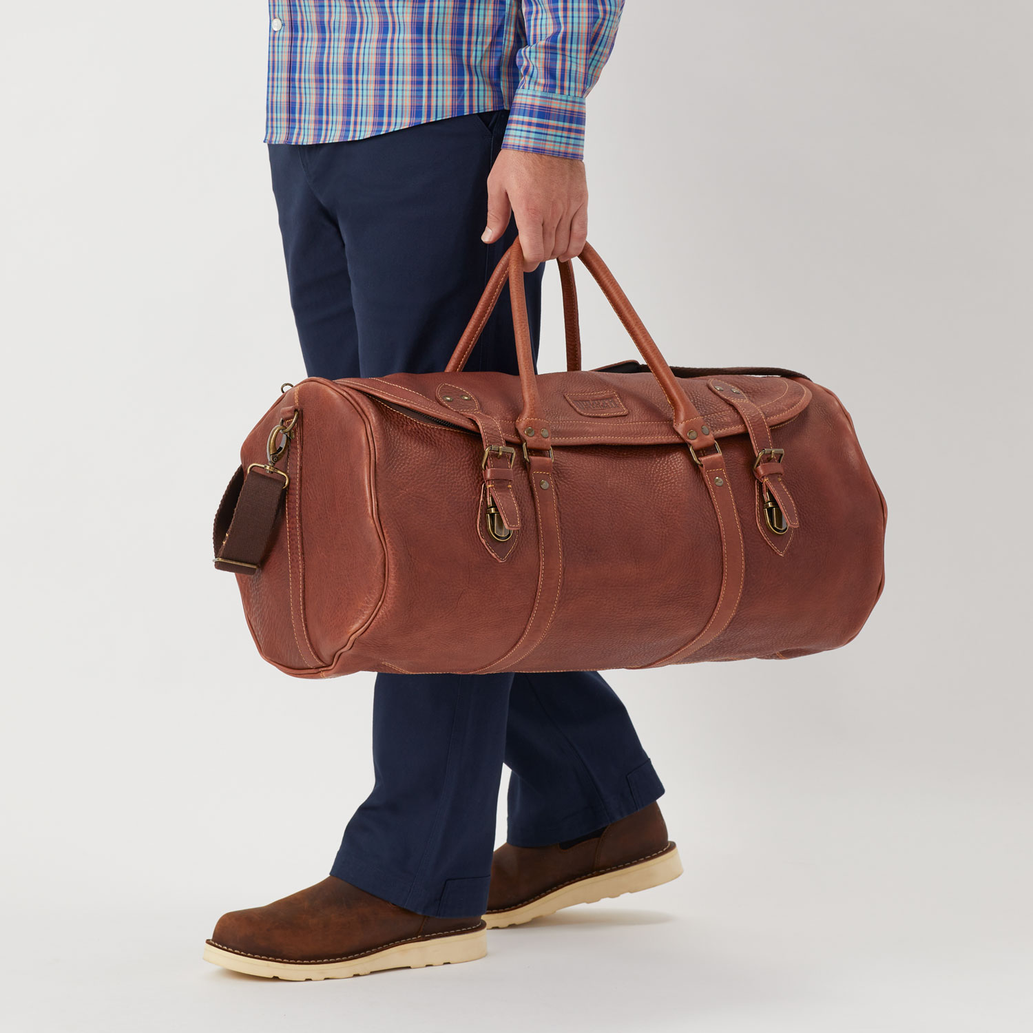 Lifetime Leather Duffle Bag