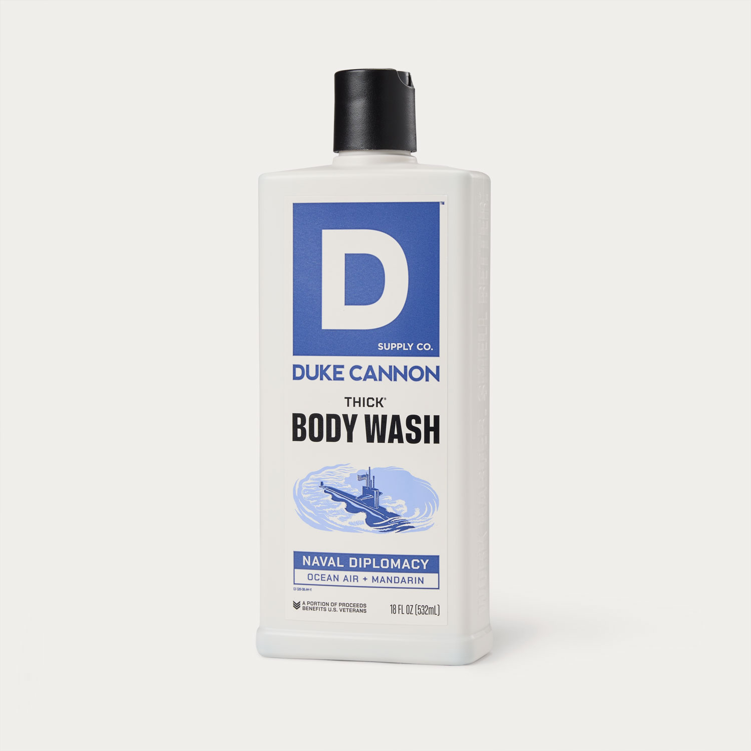 Duke Cannon Naval Diplomacy Thick Body Wash