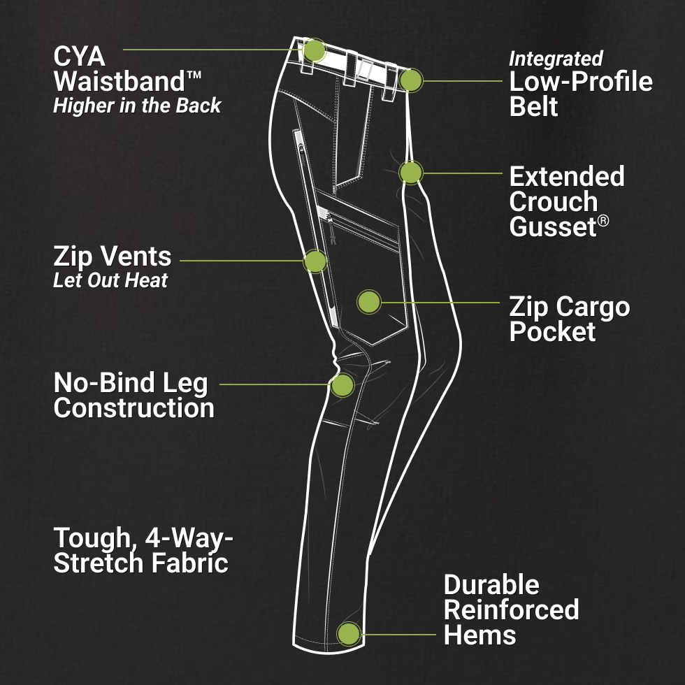 Men's AKHG Hellbent Hiking Pants