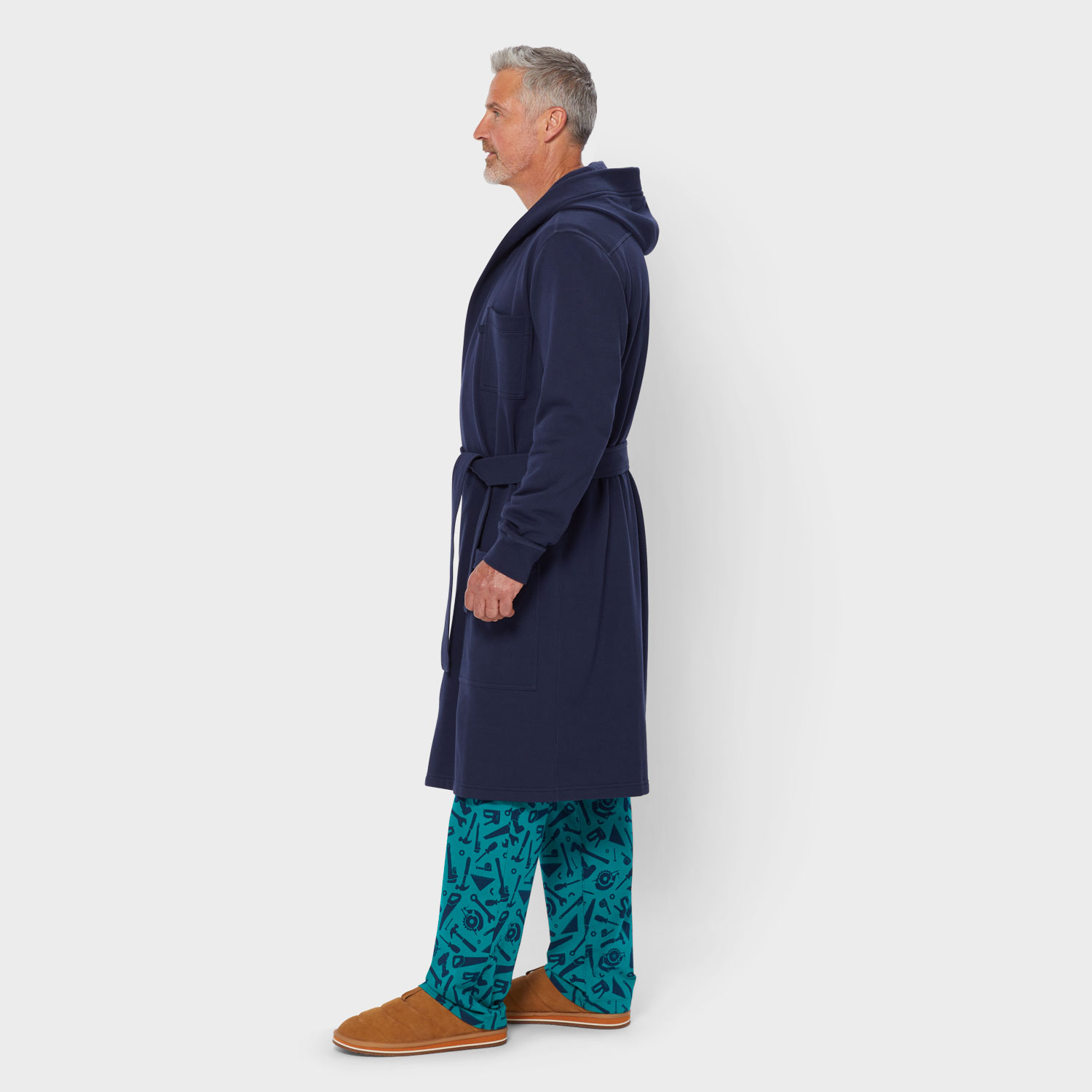 Men's Souped-Up Fleece Robe