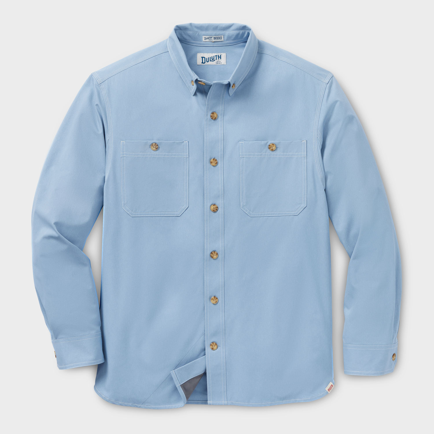 Men's Duluth Untucked Bush Pilot Chambray Shirt