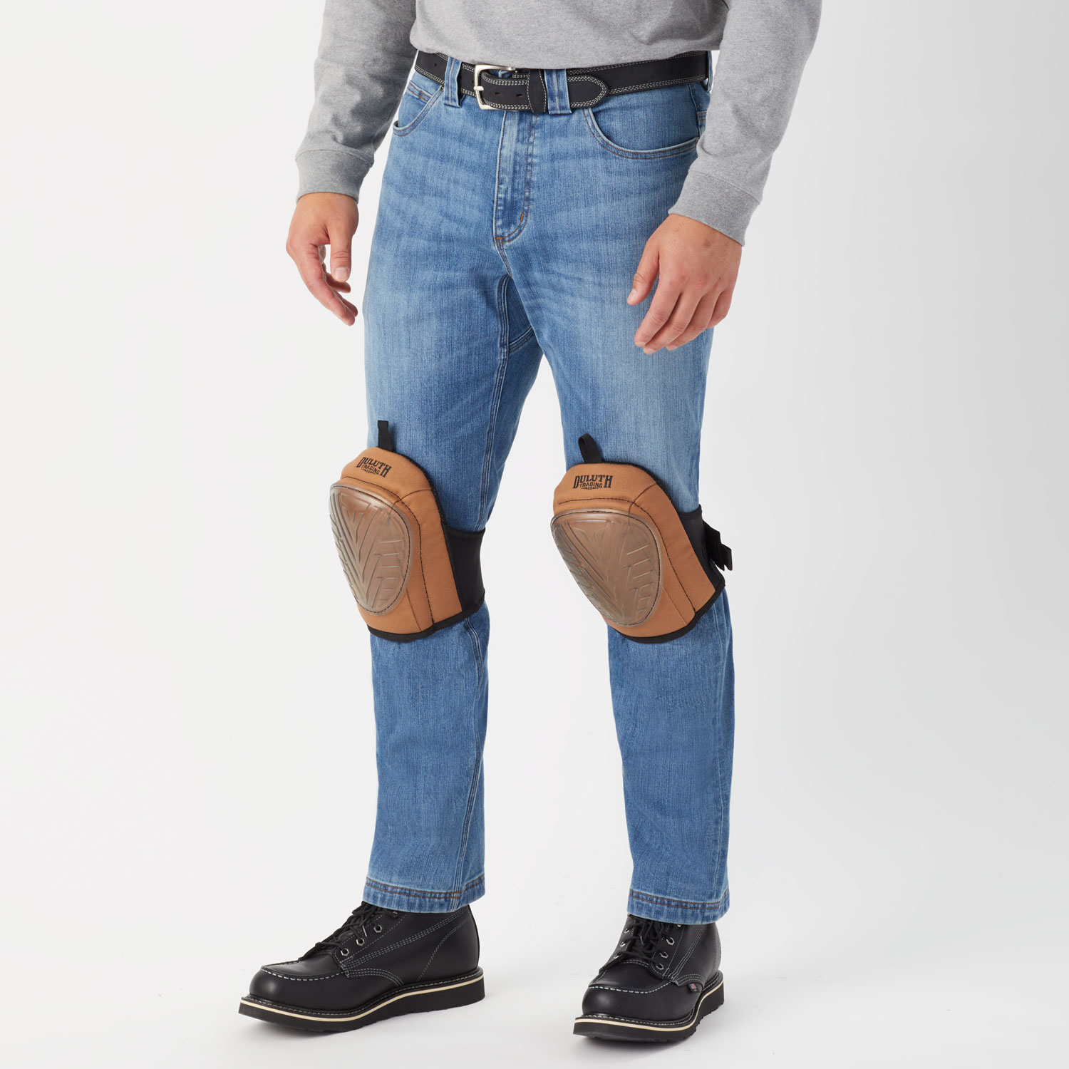 Hardshell Deluxe Fire Hose Knee Pads