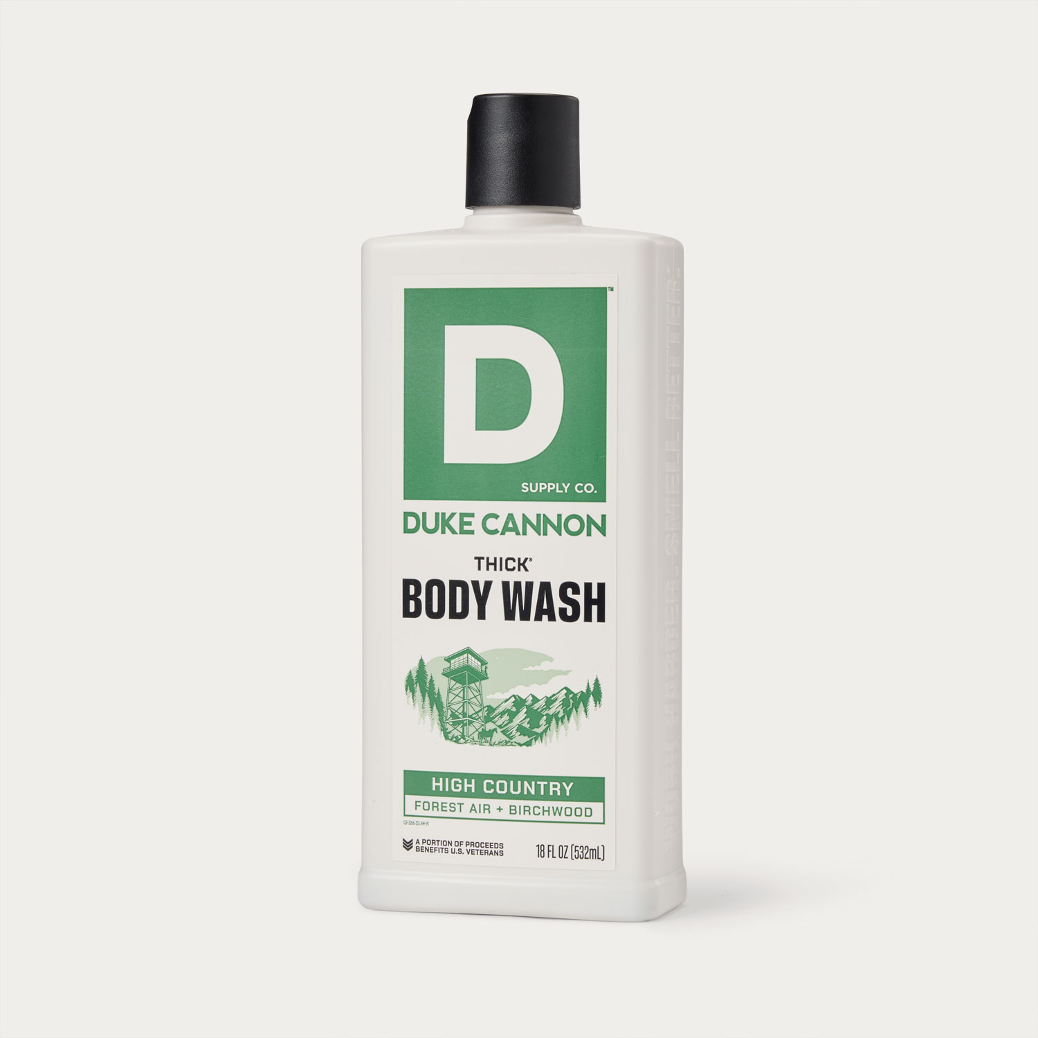 Duke Cannon High Country Thick Body Wash