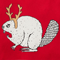 Major Red Angry Beaver Fairisle