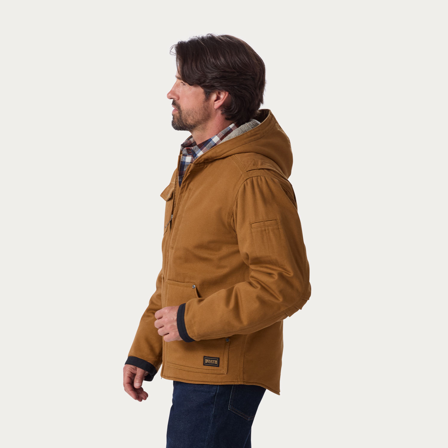 Men's Superior Fire Hose Hooded Jacket