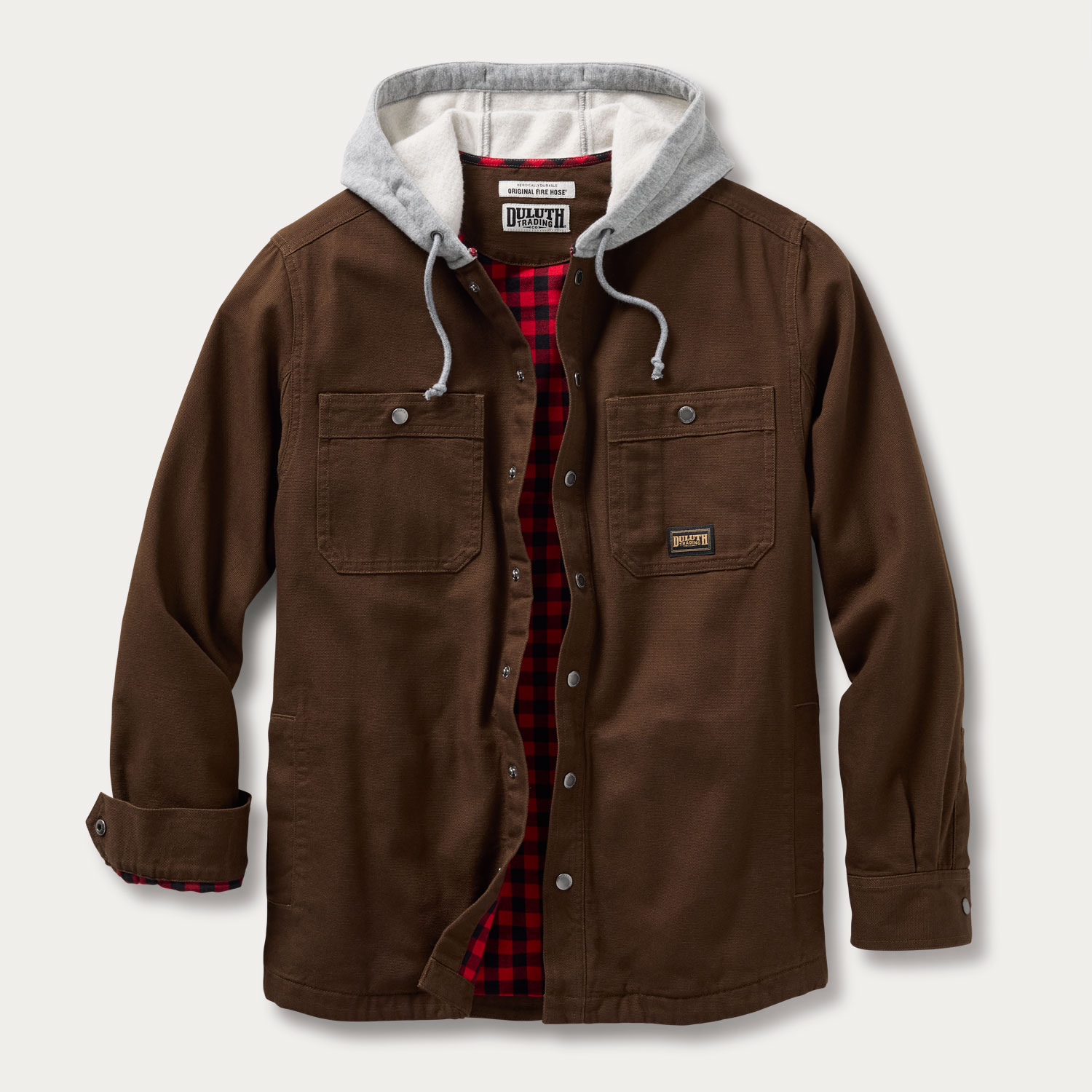 Men's Fire Hose Standard Fit Hooded Limber Jac