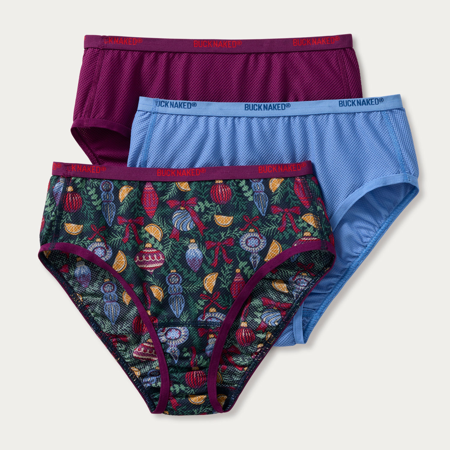Women's Buck Naked Briefs 3-Pack
