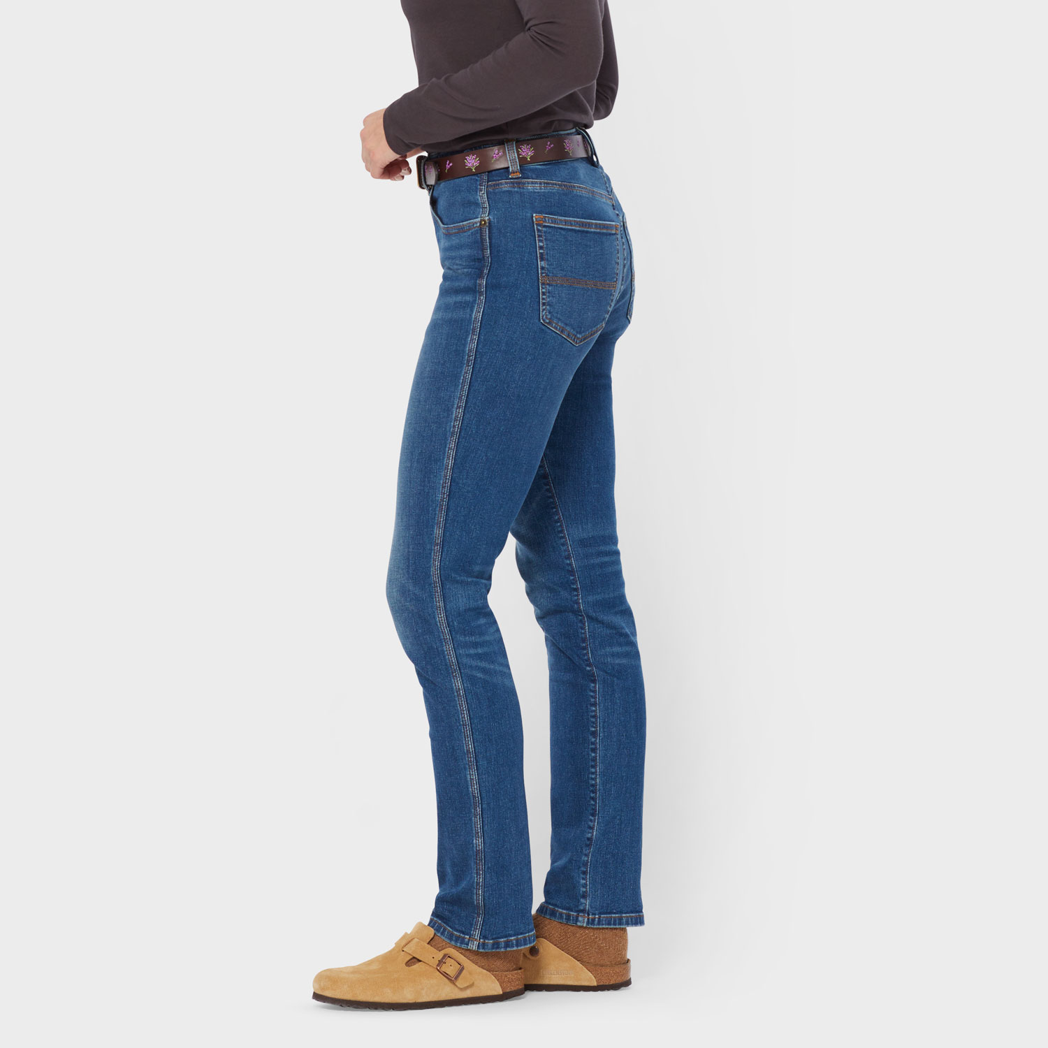 Women's Asset Management Mid-Rise Slim Leg Jeans