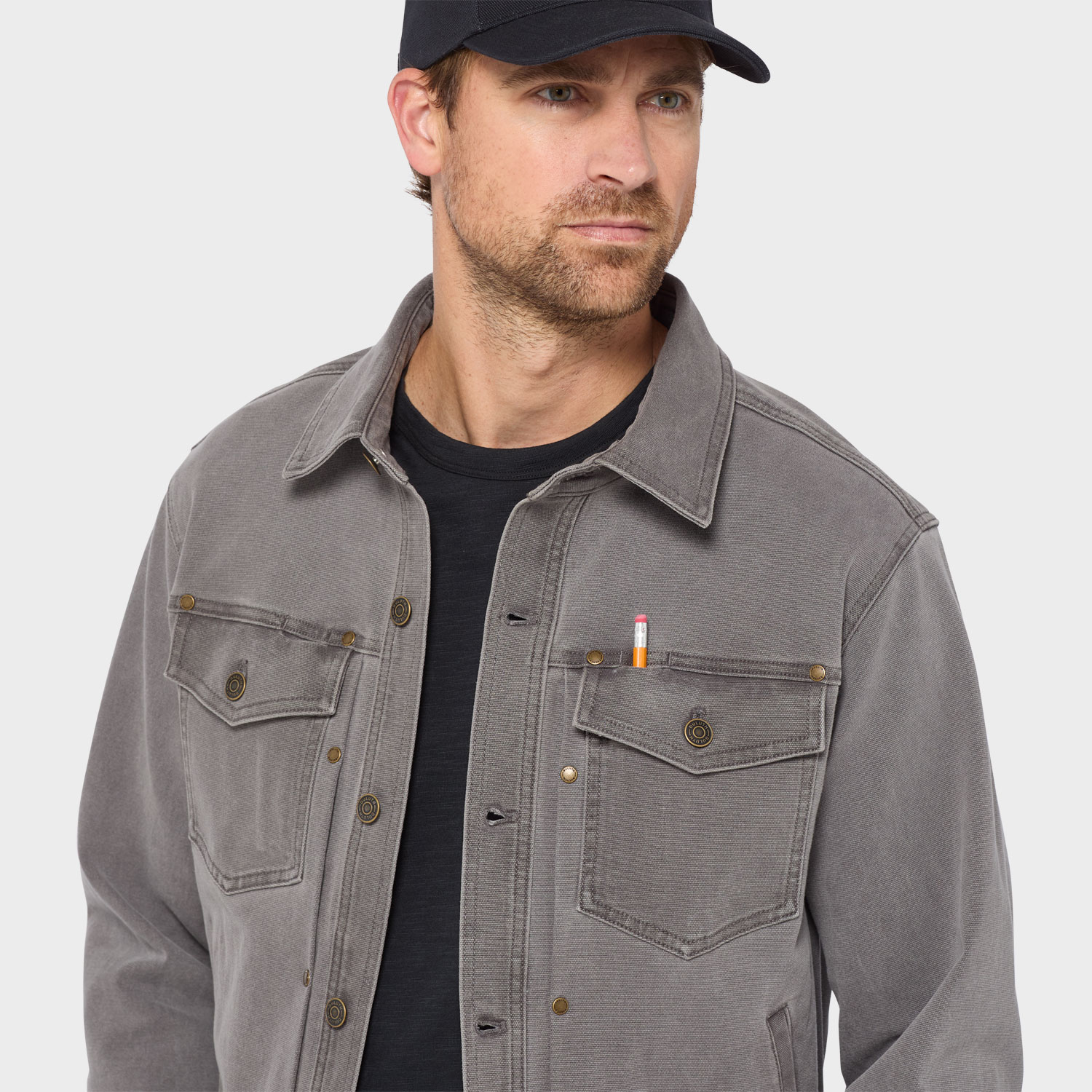 Men's VintageFlex Fire Hose Trucker Jacket